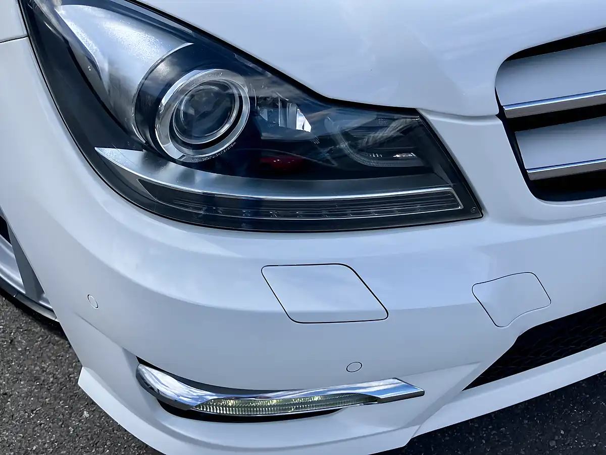Used 2014 Mercedes-Benz C Class AMG Sport Edition White - Interior and Exterior details 11