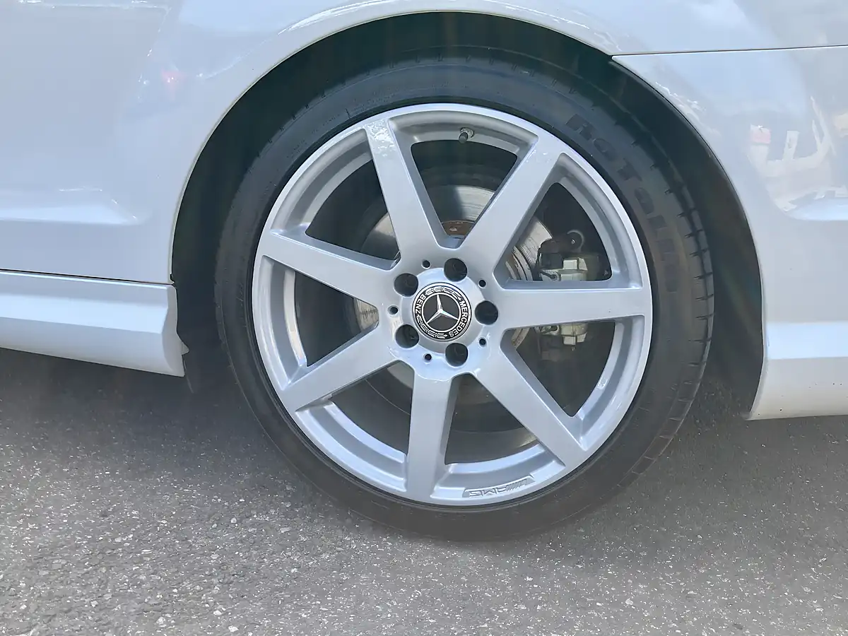 Used 2014 Mercedes-Benz C Class AMG Sport Edition White - Interior and Exterior details 12