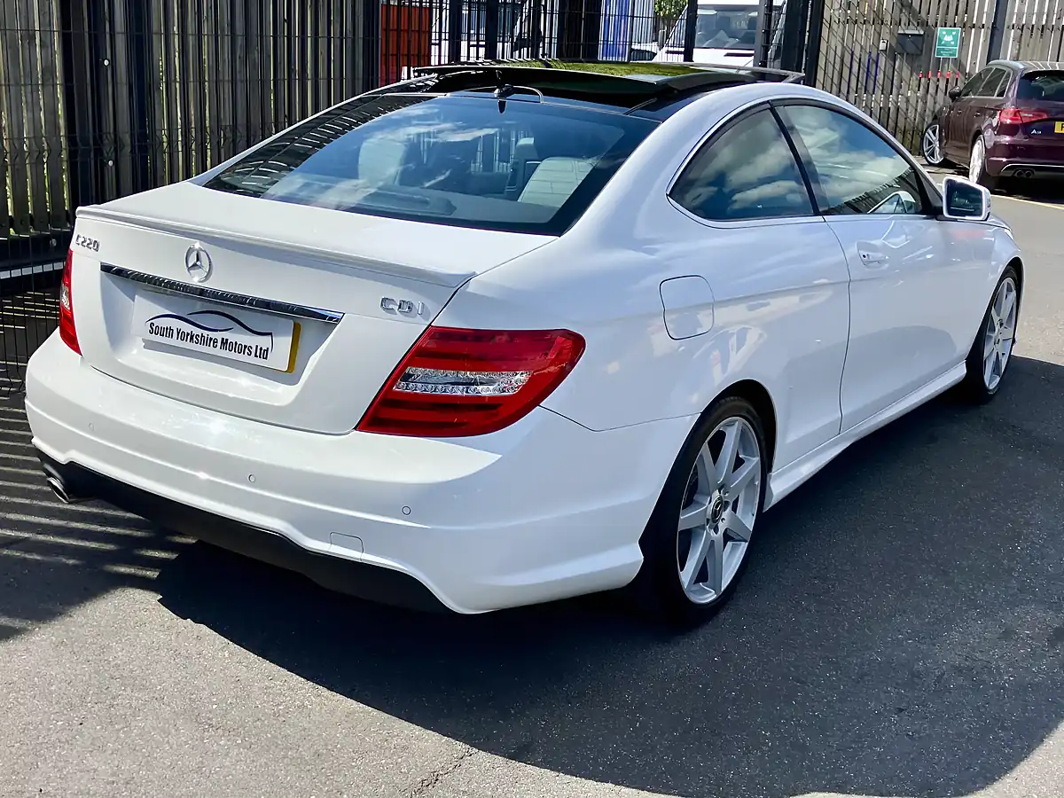 Used 2014 Mercedes-Benz C Class AMG Sport Edition White - Interior and Exterior details 15