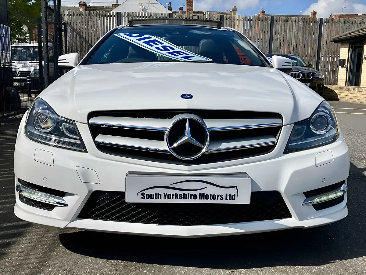 Used 2014 Mercedes-Benz C Class AMG Sport Edition White - Interior and Exterior details 4