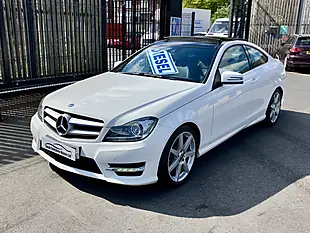 Used 2014 Mercedes-Benz C Class AMG Sport Edition White - Interior and Exterior details 6