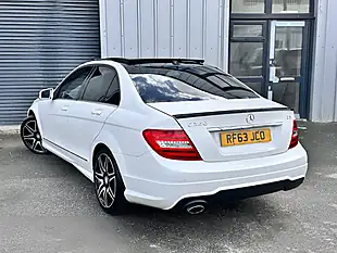 Used 2014 Mercedes-Benz C Class AMG Sport Plus White - Interior and Exterior details 12