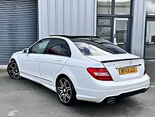 Used 2014 Mercedes-Benz C Class AMG Sport Plus White - Interior and Exterior details 13