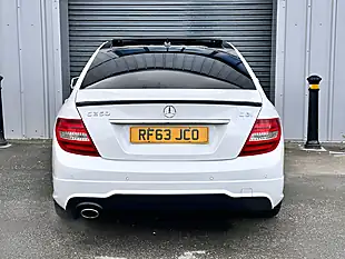 Used 2014 Mercedes-Benz C Class AMG Sport Plus White - Interior and Exterior details 18