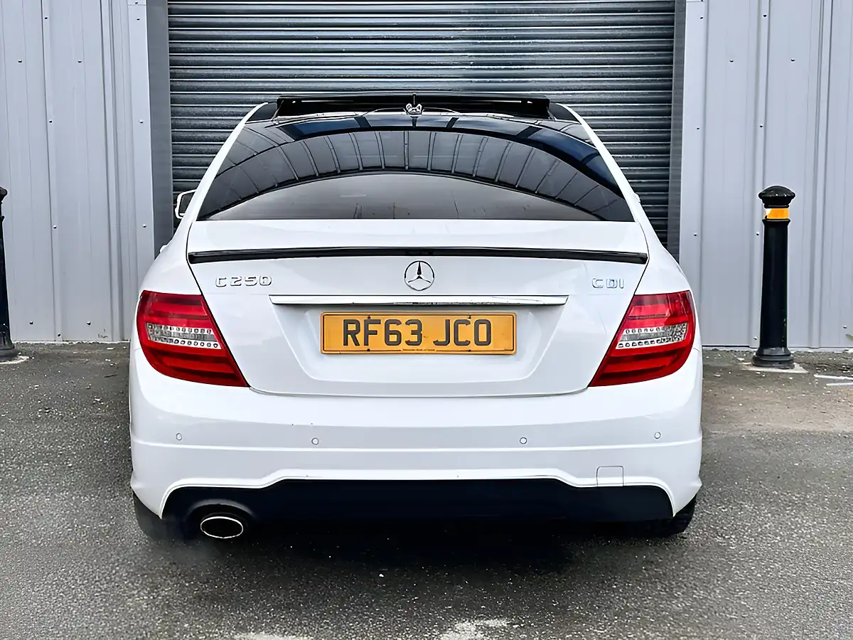 Used 2014 Mercedes-Benz C Class AMG Sport Plus White - Interior and Exterior details 18