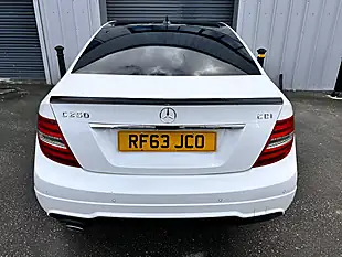 Used 2014 Mercedes-Benz C Class AMG Sport Plus White - Interior and Exterior details 19
