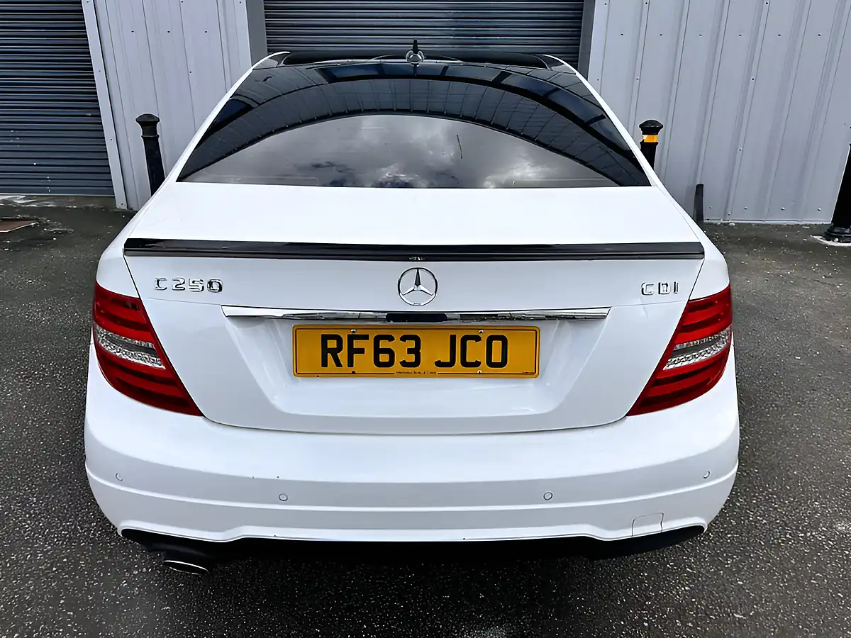 Used 2014 Mercedes-Benz C Class AMG Sport Plus White - Interior and Exterior details 19