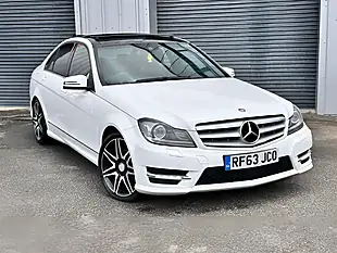 Used 2014 Mercedes-Benz C Class AMG Sport Plus White - Interior and Exterior details 3