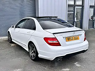 Used 2014 Mercedes-Benz C Class AMG Sport Plus White - Interior and Exterior details 5
