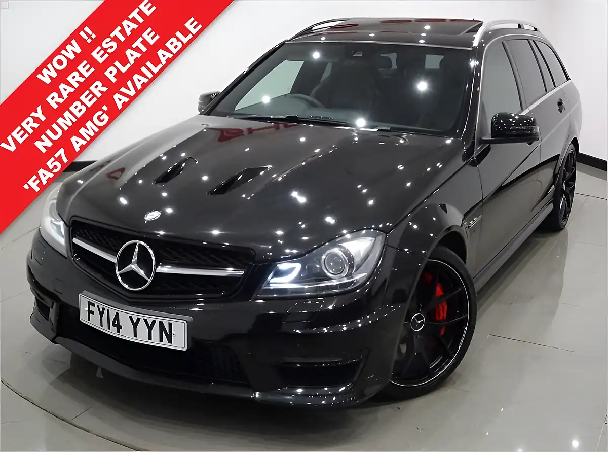 Used 2014 Mercedes-Benz C-Class Edition 507 Black - Front View