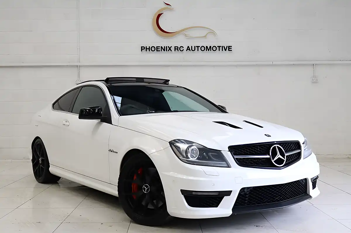 Used 2014 Mercedes-Benz C-Class Edition 507 White - Front View