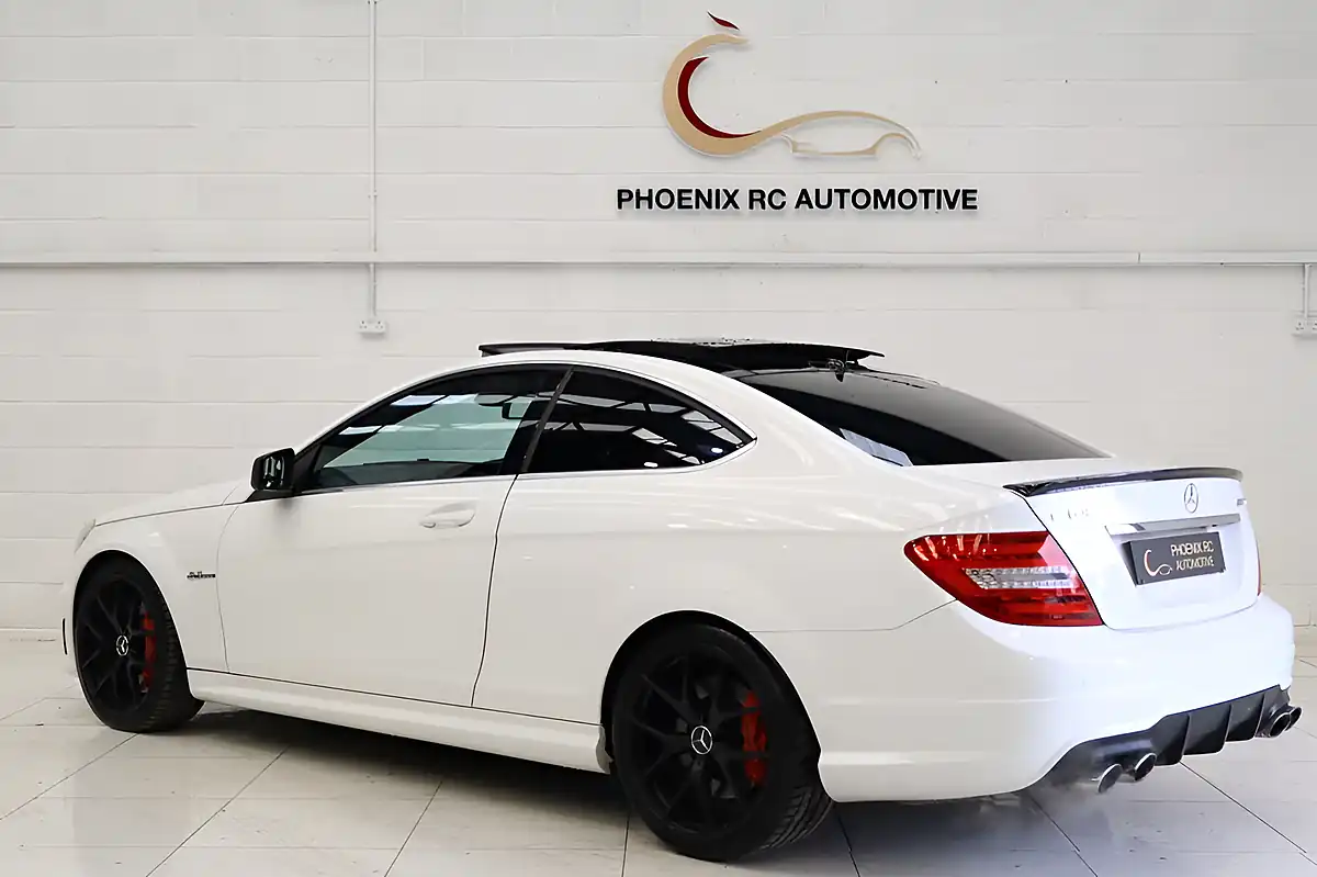 Used 2014 Mercedes-Benz C-Class Edition 507 White - Interior and Exterior details 6