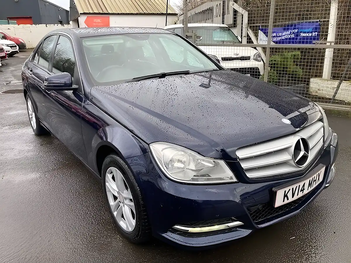 Used 2014 Mercedes-Benz C Class Executive Se Blue - Interior and Exterior details 3