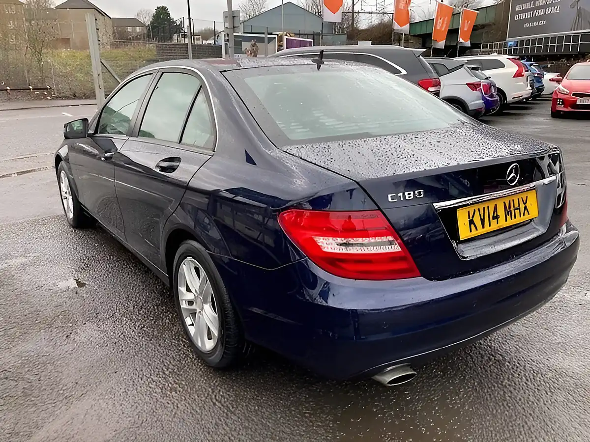 Used 2014 Mercedes-Benz C Class Executive Se Blue - Interior and Exterior details 4