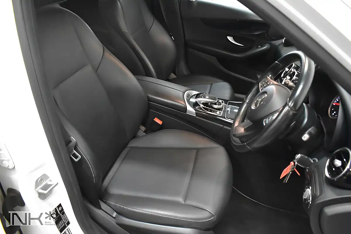 Used 2014 Mercedes-Benz C Class Se White - Interior and Exterior details 10