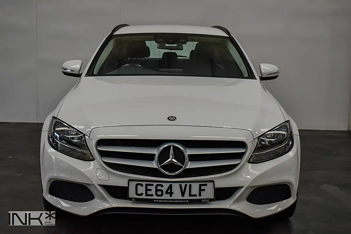 Used 2014 Mercedes-Benz C Class Se White - Interior and Exterior details 4