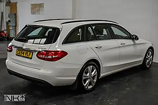 Used 2014 Mercedes-Benz C Class Se White - Interior and Exterior details 6