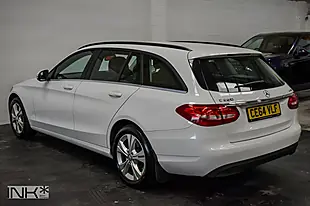 Used 2014 Mercedes-Benz C Class Se White - Interior and Exterior details 8
