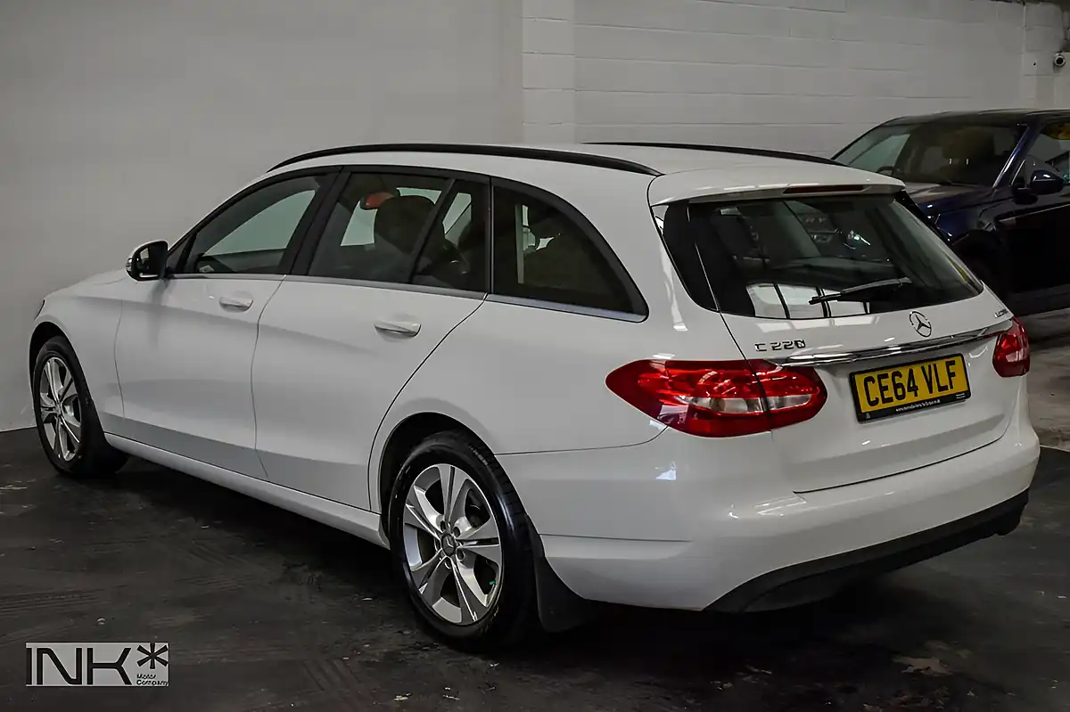Used 2014 Mercedes-Benz C Class Se White - Interior and Exterior details 8