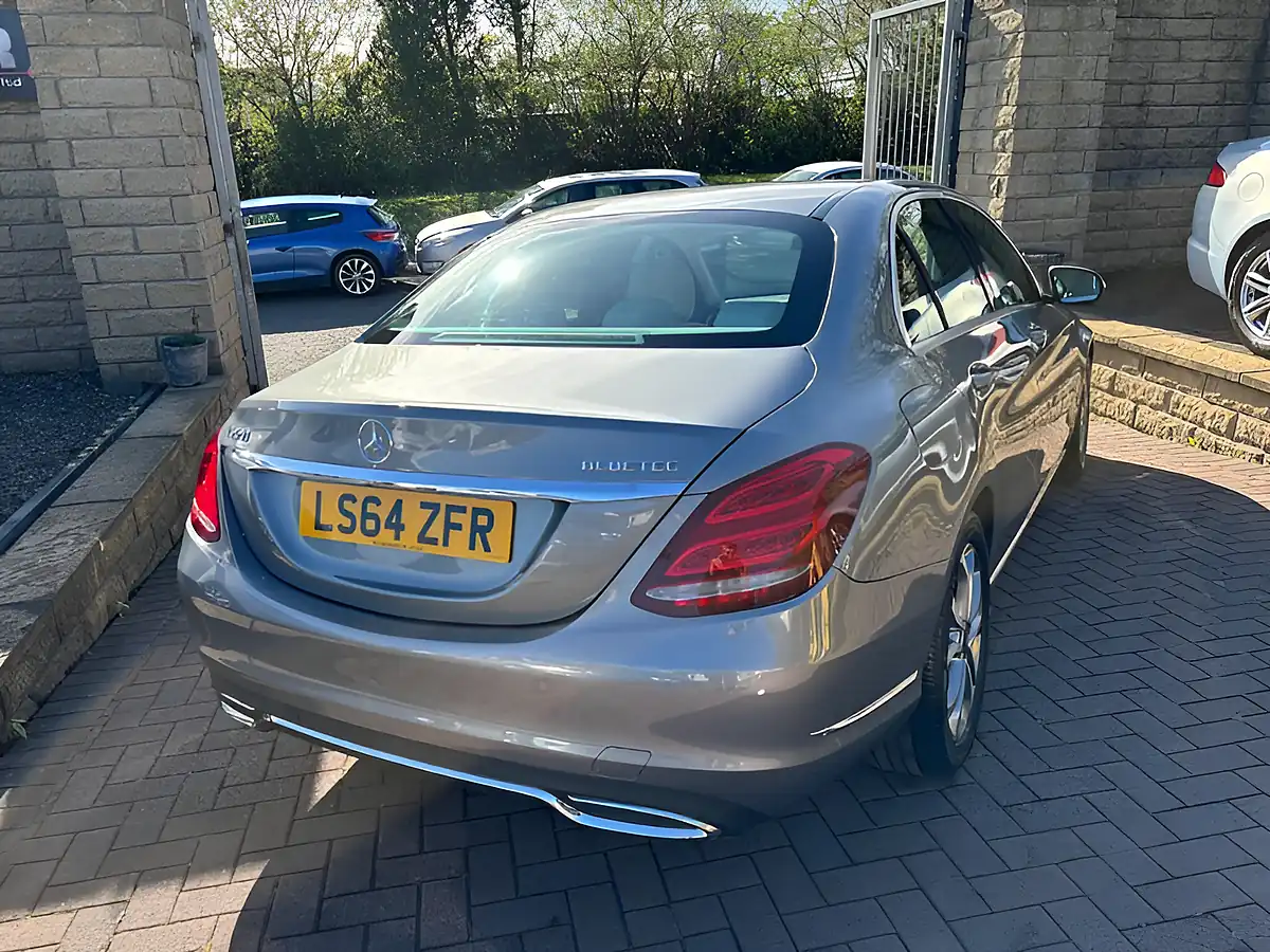 Used 2014 Mercedes-Benz C Class Sport Silver - Interior and Exterior details 10