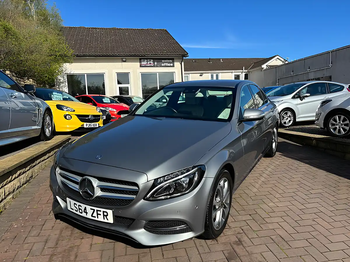 Used 2014 Mercedes-Benz C Class Sport Silver - Interior and Exterior details 4