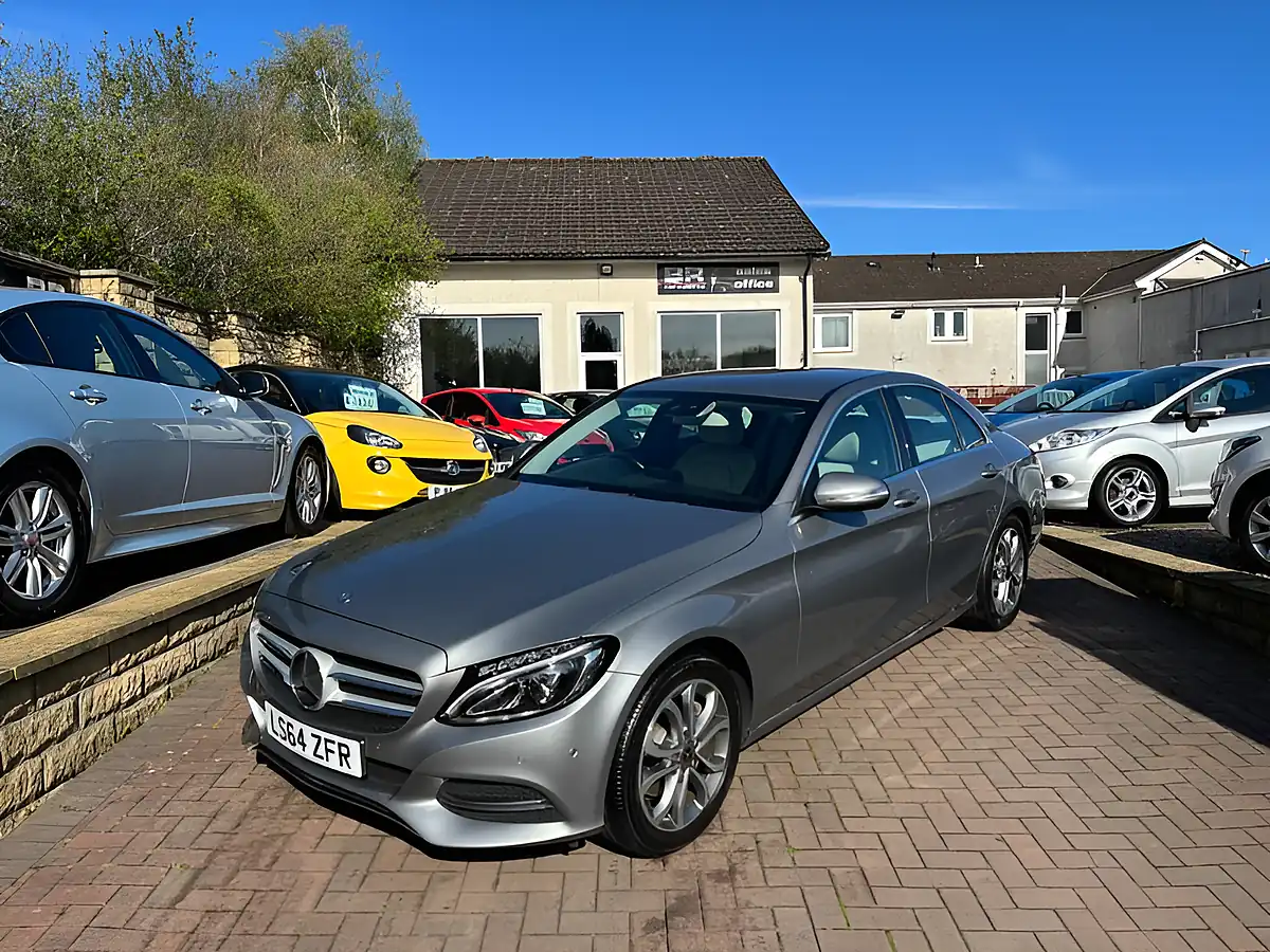 Used 2014 Mercedes-Benz C Class Sport Silver - Interior and Exterior details 5