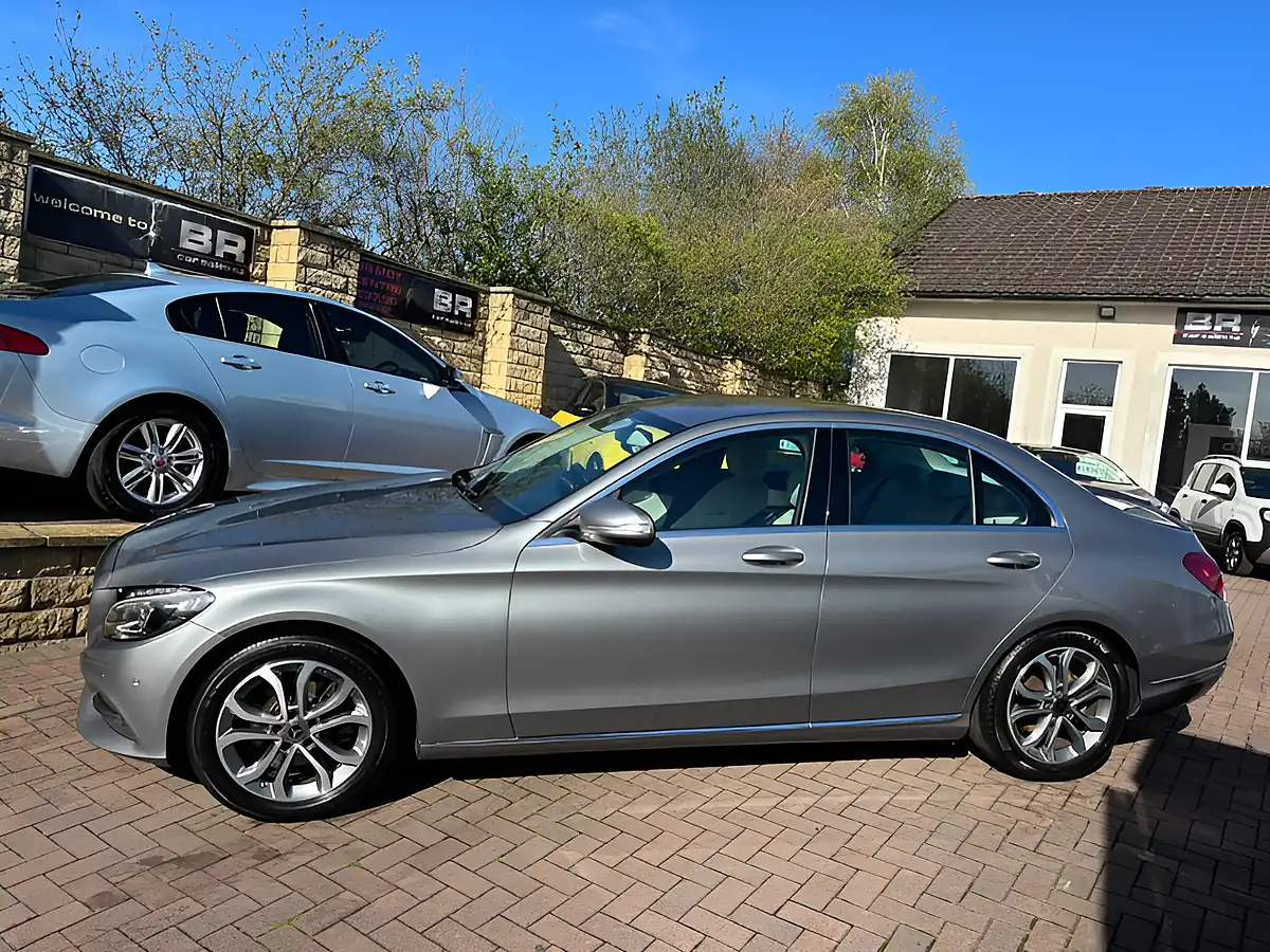Used 2014 Mercedes-Benz C Class Sport Silver - Interior and Exterior details 6