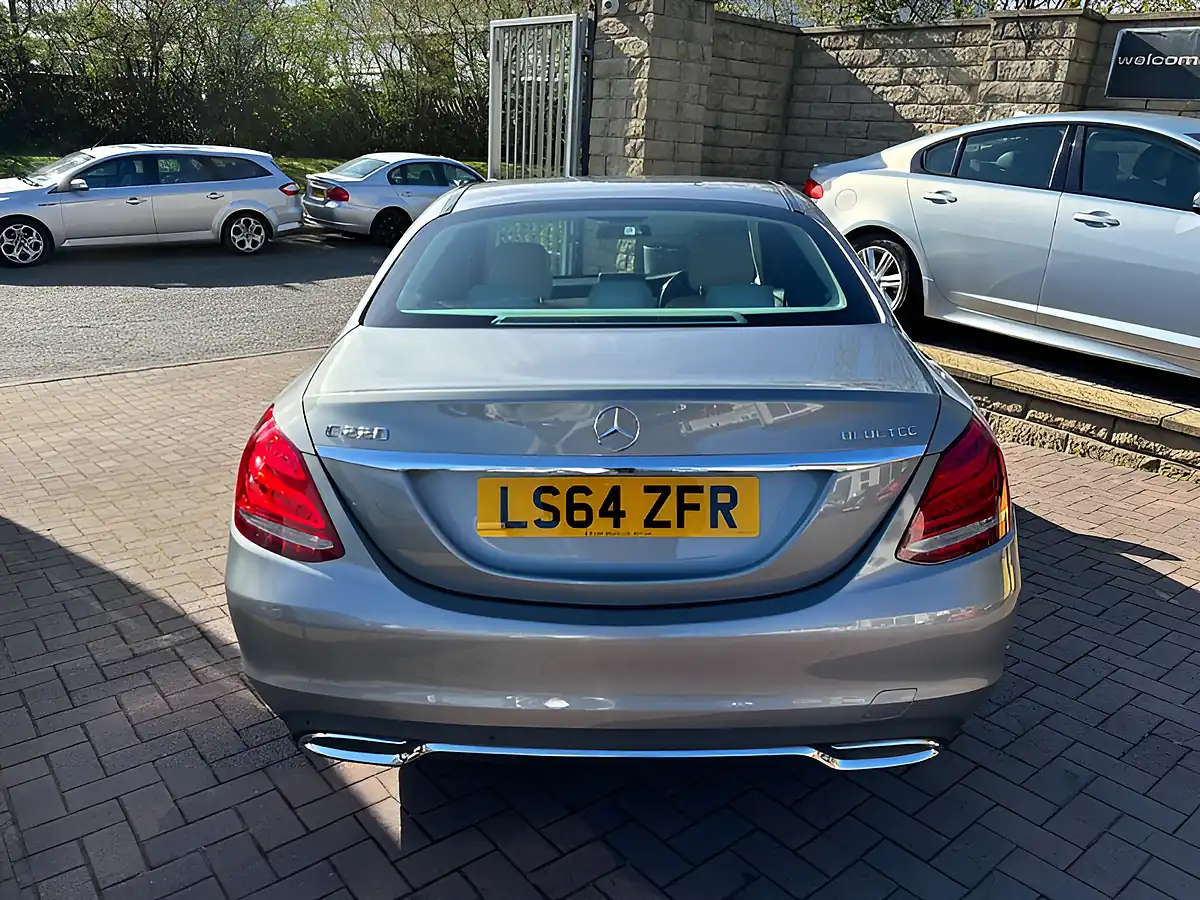 Used 2014 Mercedes-Benz C Class Sport Silver - Interior and Exterior details 9