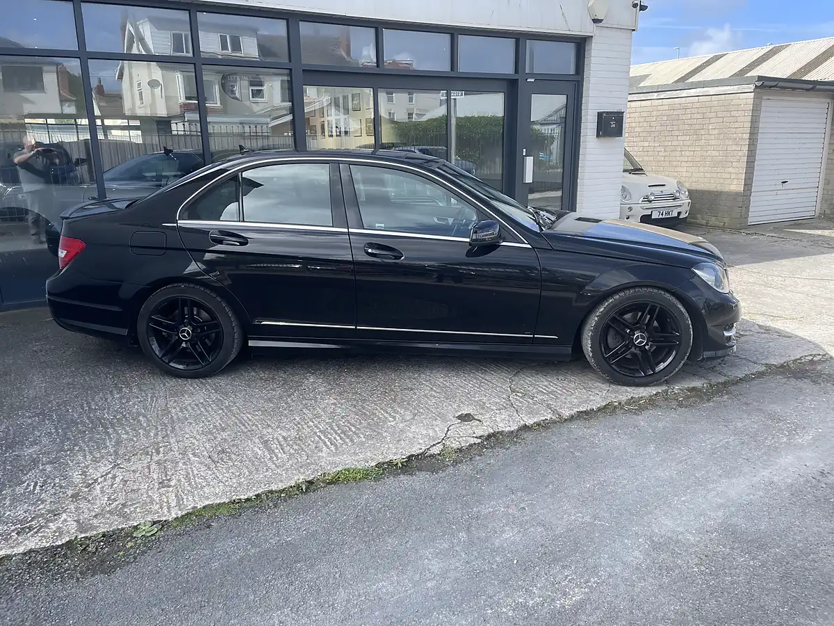 Used 2014 Mercedes-Benz C220 AMG Sport Ed Premium Obsidian Black Metallic - Interior and Exterior details 2