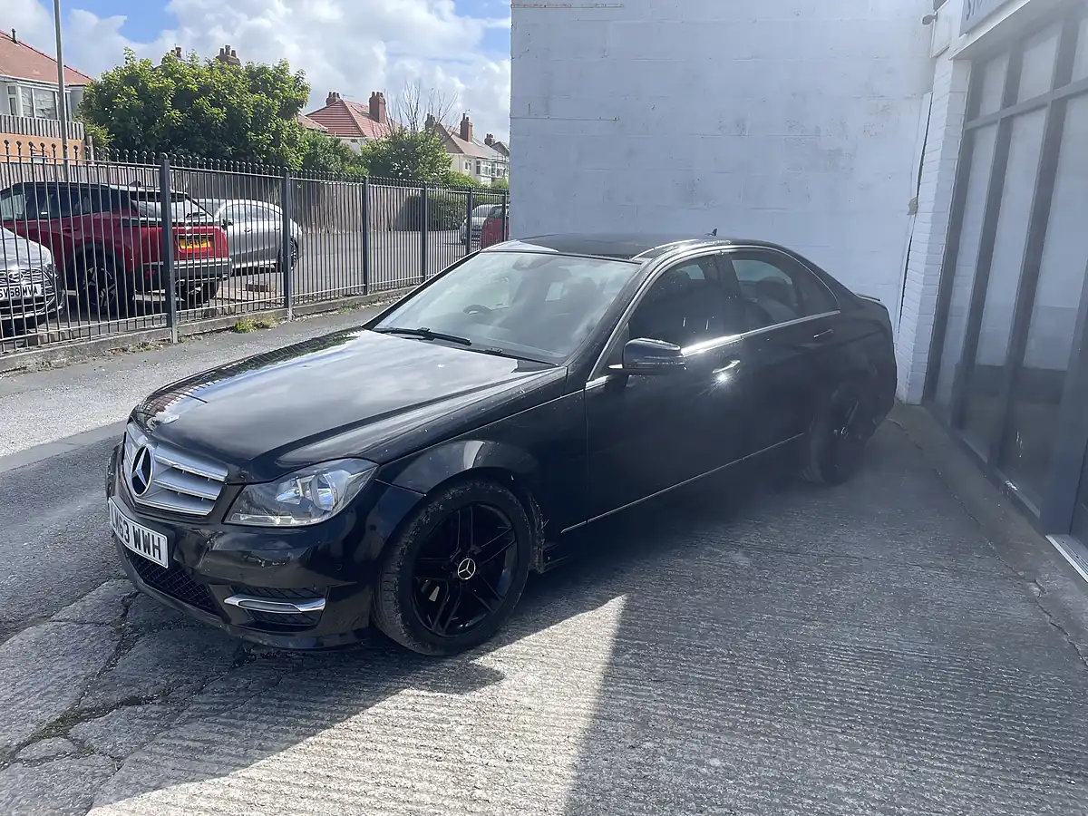 Used 2014 Mercedes-Benz C220 AMG Sport Ed Premium Obsidian Black Metallic - Interior and Exterior details 4