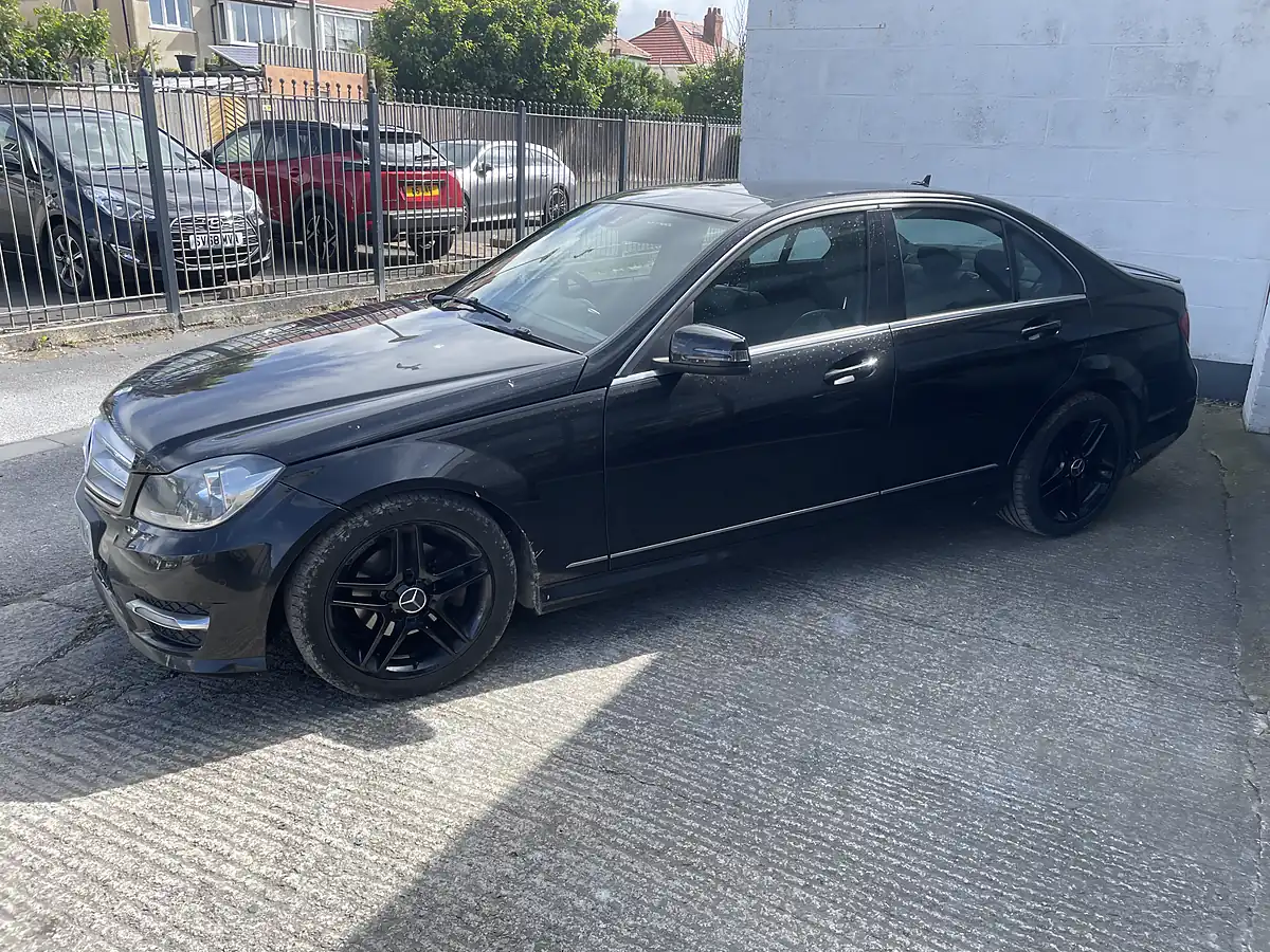 Used 2014 Mercedes-Benz C220 AMG Sport Ed Premium Obsidian Black Metallic - Interior and Exterior details 5