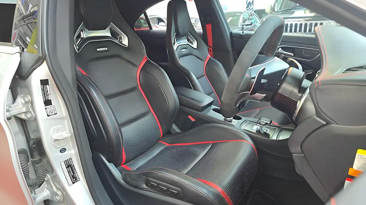 Used 2014 Mercedes-Benz Cla AMG Coupe Silver - Interior and Exterior details 11