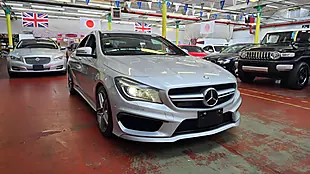 Used 2014 Mercedes-Benz Cla AMG Coupe Silver - Interior and Exterior details 16
