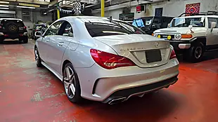 Used 2014 Mercedes-Benz Cla AMG Coupe Silver - Interior and Exterior details 18
