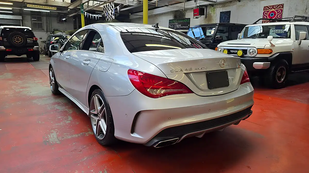 Used 2014 Mercedes-Benz Cla AMG Coupe Silver - Interior and Exterior details 18