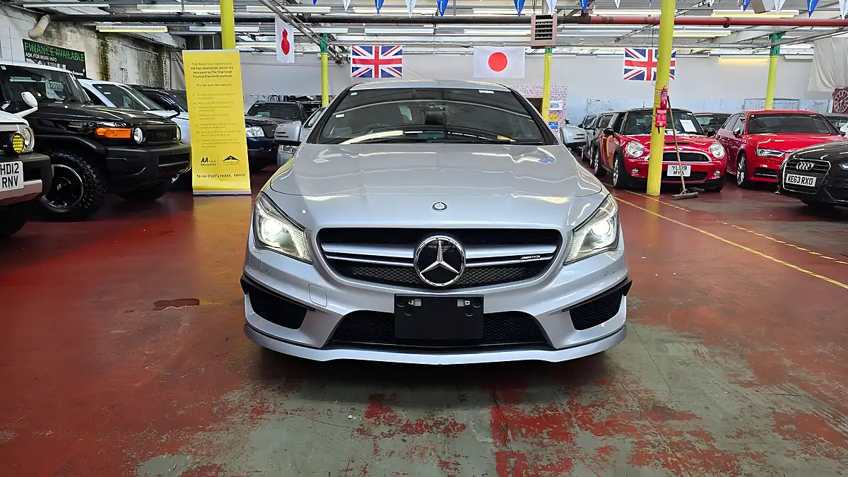 Used 2014 Mercedes-Benz Cla AMG Coupe Silver - Interior and Exterior details 2
