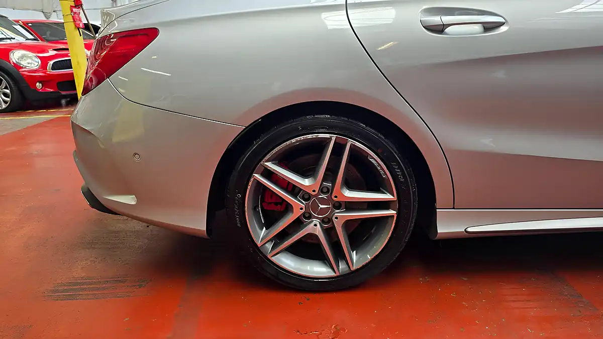 Used 2014 Mercedes-Benz Cla AMG Coupe Silver - Interior and Exterior details 20