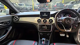 Used 2014 Mercedes-Benz Cla AMG Coupe Silver - Interior and Exterior details 5