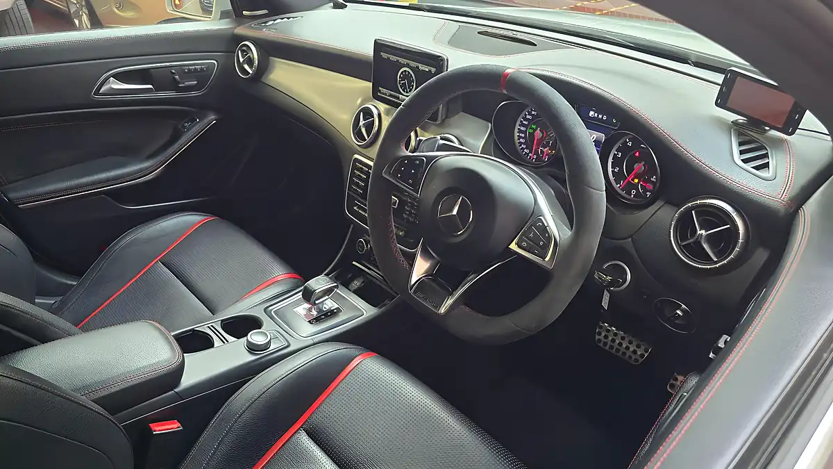 Used 2014 Mercedes-Benz Cla AMG Coupe Silver - Interior and Exterior details 6
