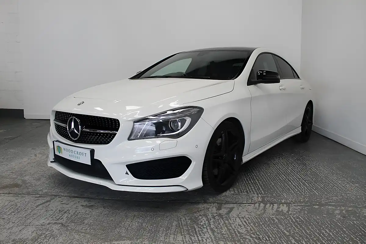 Used 2014 Mercedes-Benz Cla AMG Sport White - Interior and Exterior details 2