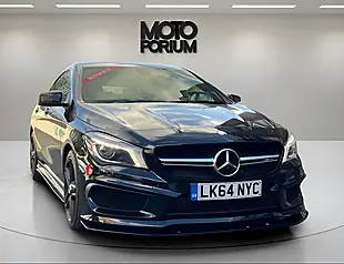 Used 2014 Mercedes-Benz Cla Coupe Black - Interior and Exterior details 7