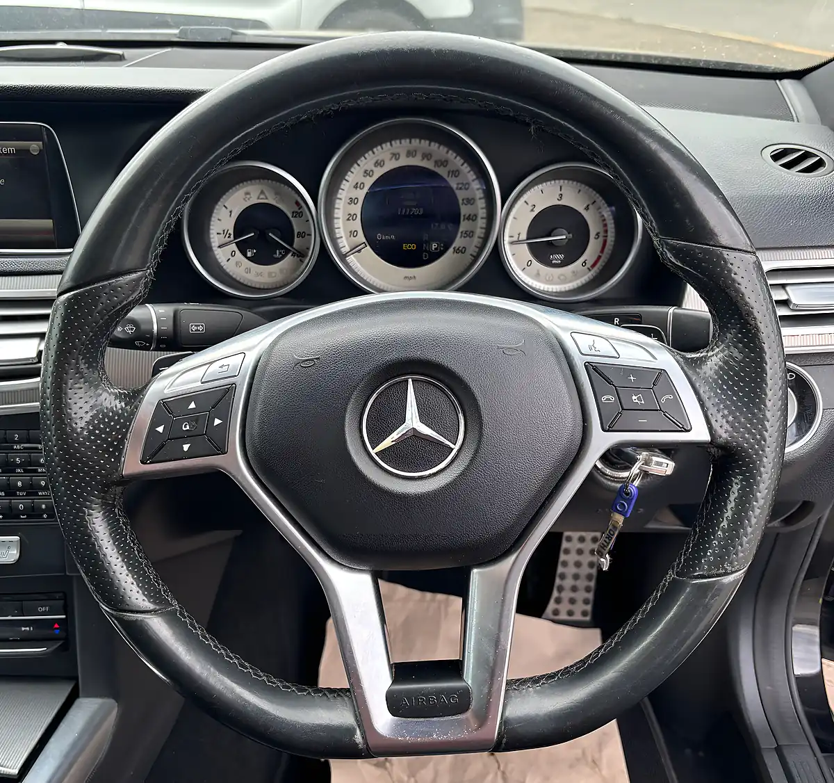 Used 2014 Mercedes-Benz E Class AMG Line Black - Interior and Exterior details 11