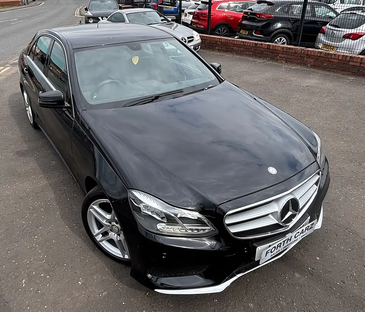 Used 2014 Mercedes-Benz E Class AMG Line Black - Interior and Exterior details 16