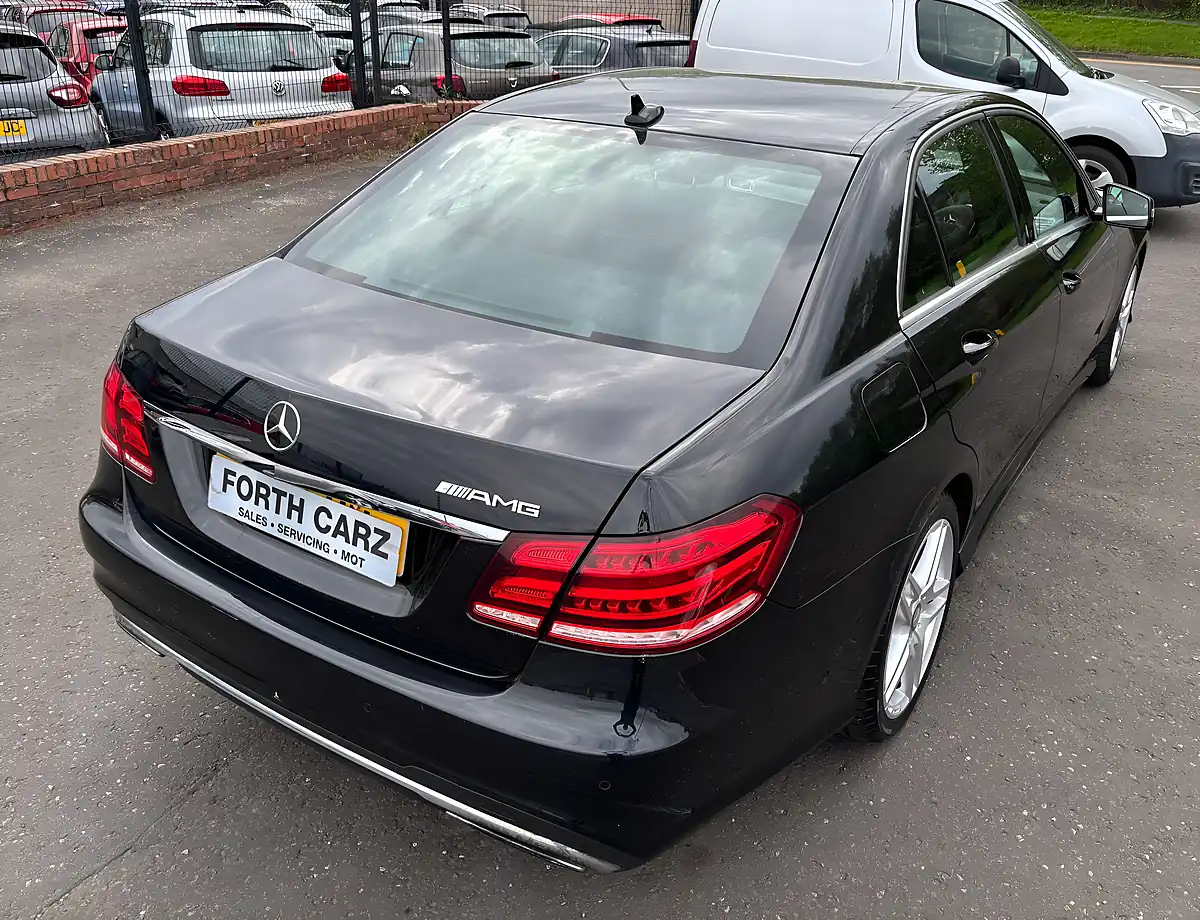 Used 2014 Mercedes-Benz E Class AMG Line Black - Interior and Exterior details 4