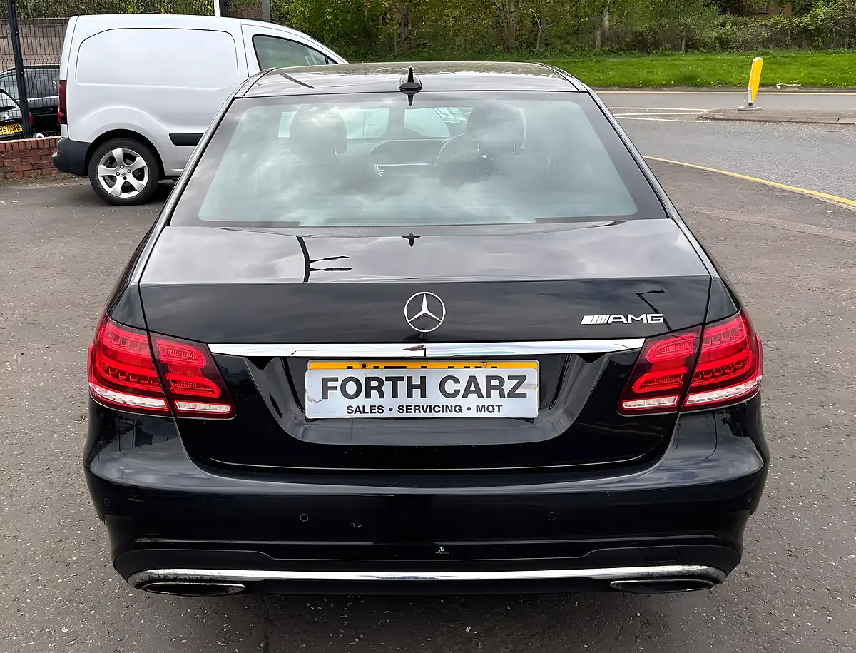 Used 2014 Mercedes-Benz E Class AMG Line Black - Interior and Exterior details 5