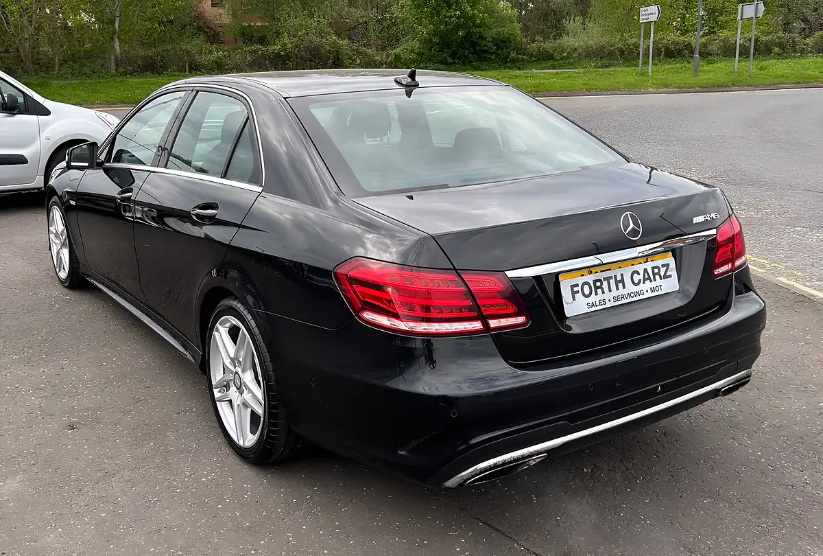Used 2014 Mercedes-Benz E Class AMG Line Black - Interior and Exterior details 6