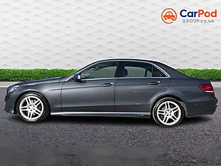 Used 2014 Mercedes-Benz E Class AMG Line Grey - Interior and Exterior details 13
