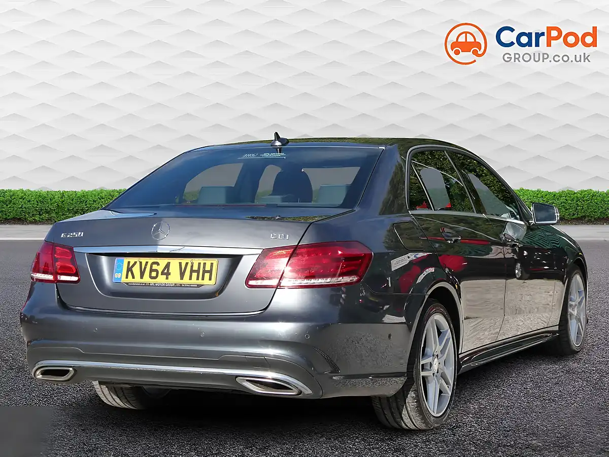 Used 2014 Mercedes-Benz E Class AMG Line Grey - Interior and Exterior details 4