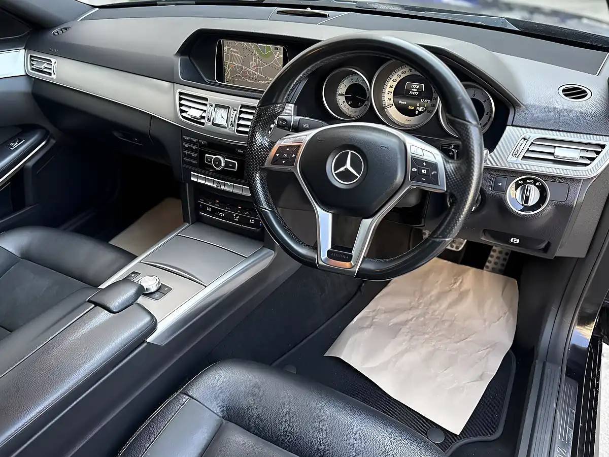 Used 2014 Mercedes-Benz E Class AMG Sport Black - Interior and Exterior details 15