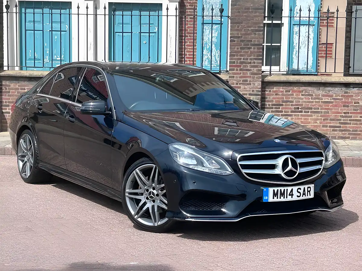 Used 2014 Mercedes-Benz E Class AMG Sport Black - Front View